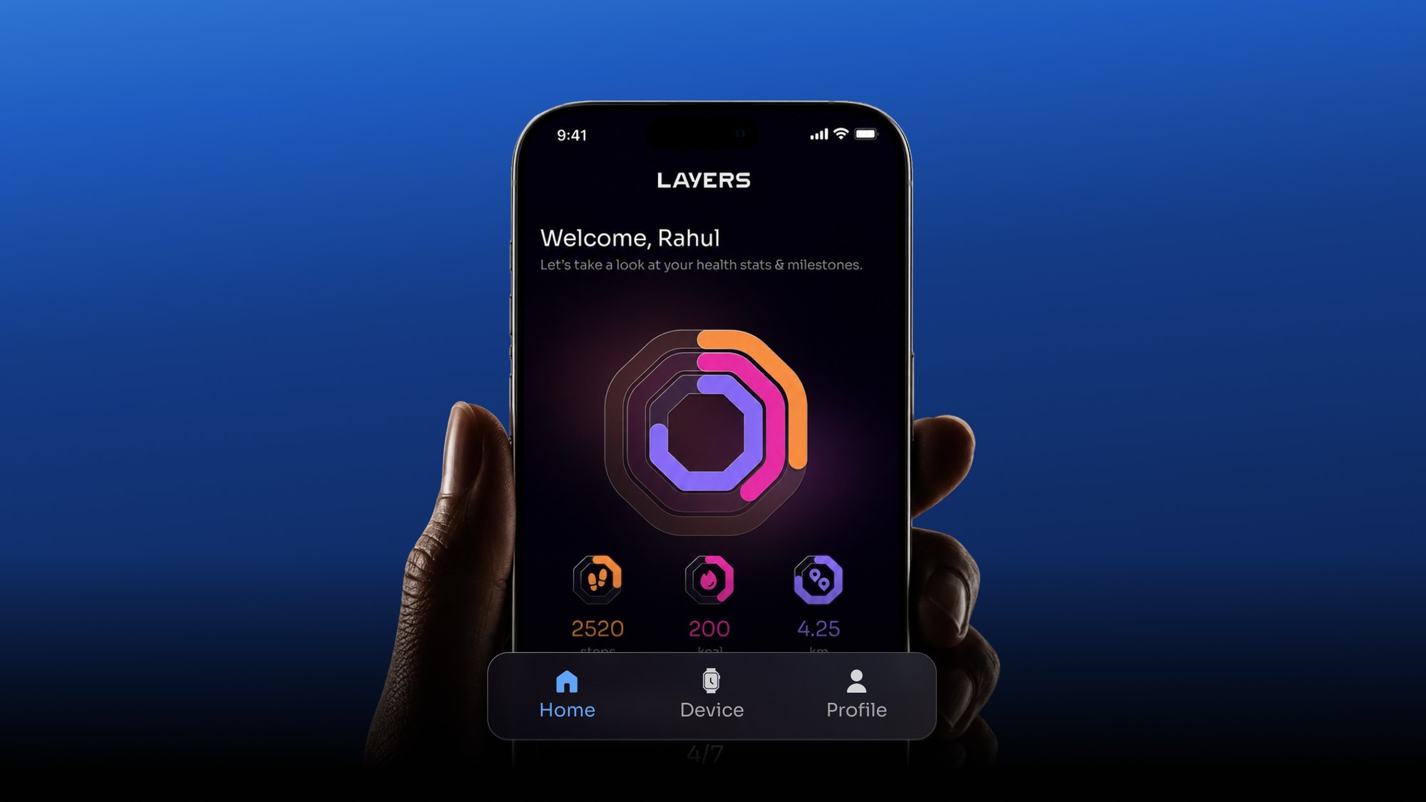 Layers companion app