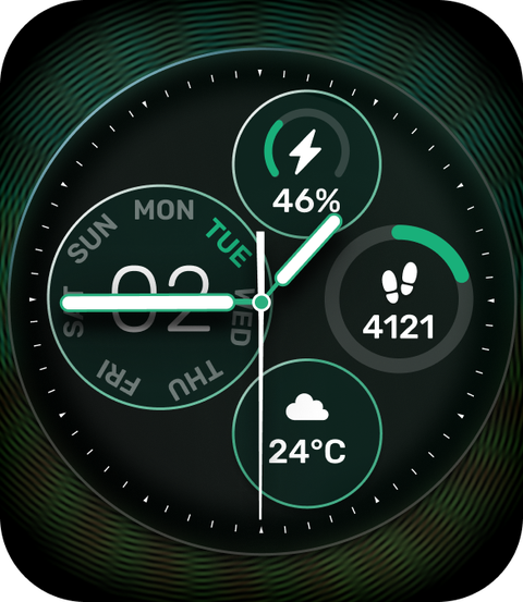 Unshipped watchface