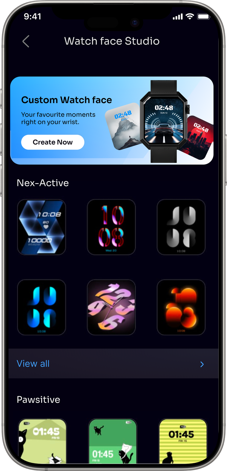 New watchface library