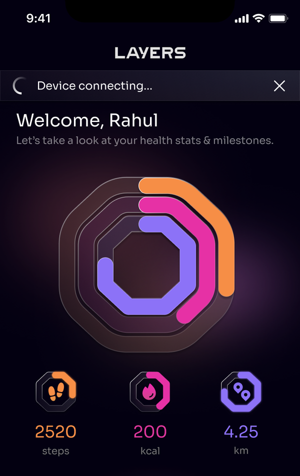 Connecting state