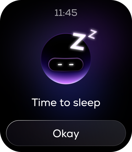 Mylo sleep reminder